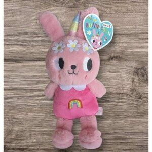NWT Bunnicorn Plush Bunny Rabbit Rosie Greening Book Target Exclusive Pink 12"